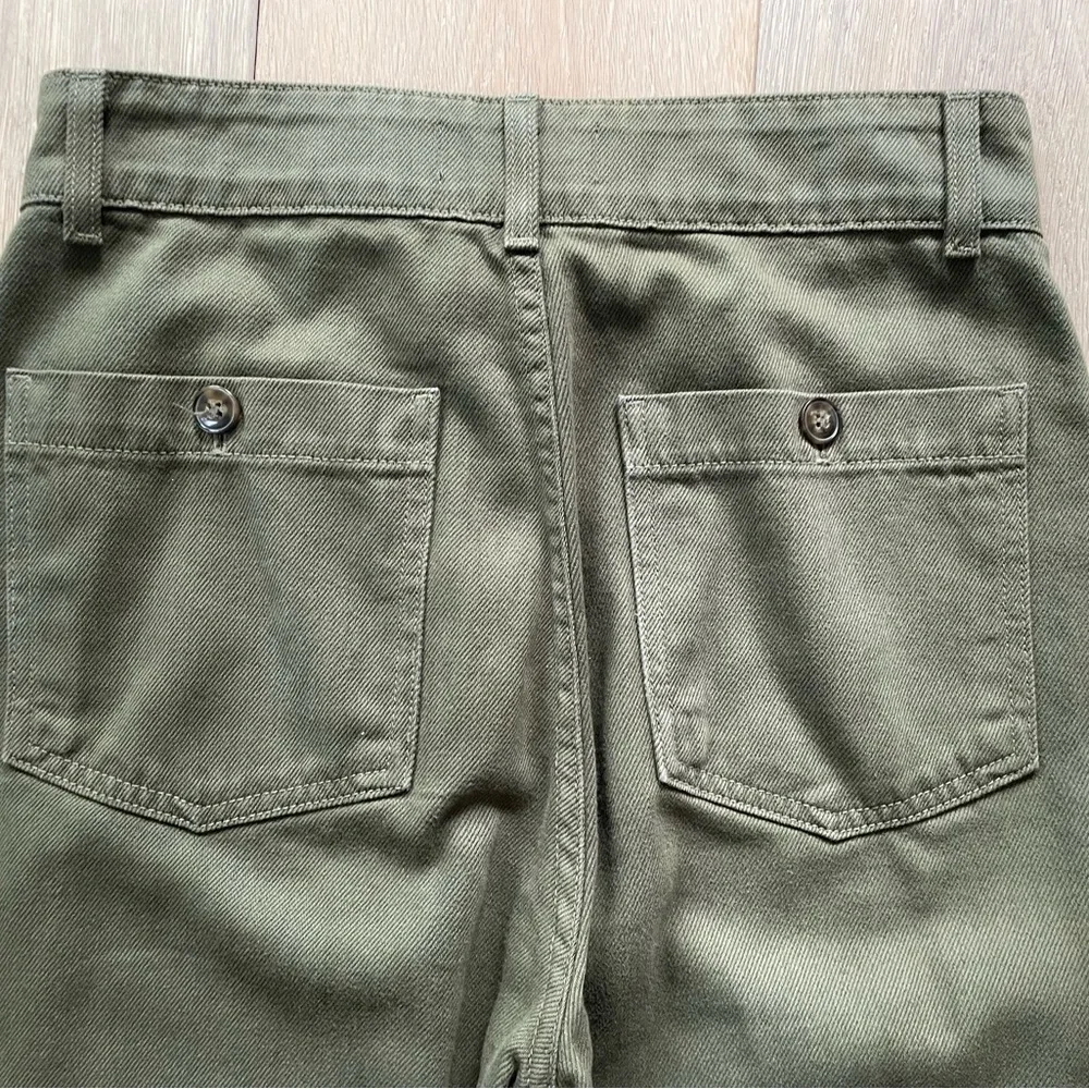 Reformation Jeans marine Jean, army green wash - size 28 - Picture 8 of 8